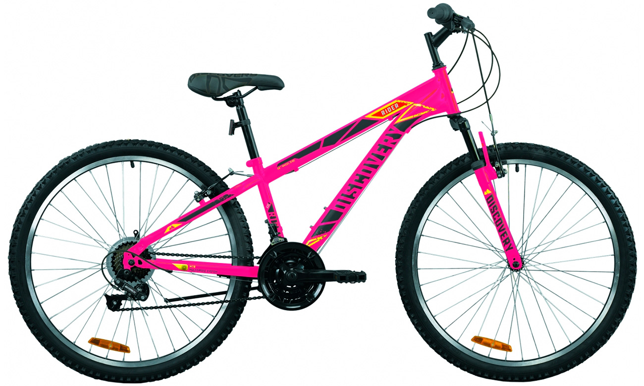 Фотография Велосипед Discovery RIDER Vbr 26" (2020) 2020 Розовый